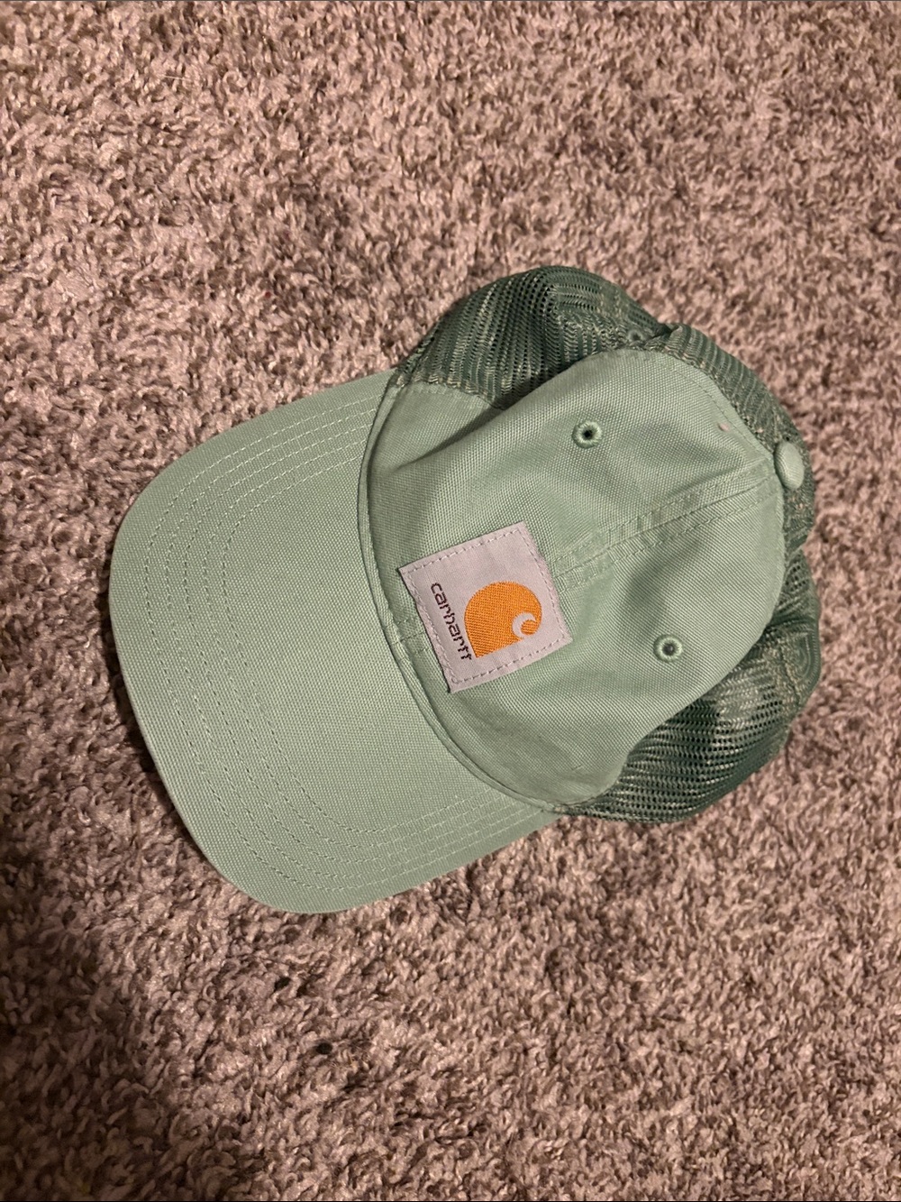 NWT Carhartt Green Trucker Cap